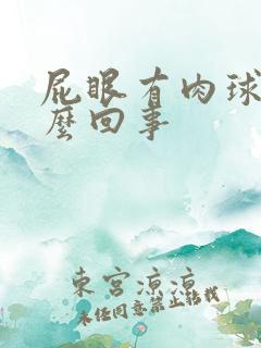 屁眼有肉球是怎么回事