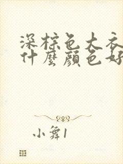 深棕色大衣内搭什么颜色好看