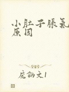 小肚子胀气什么原因