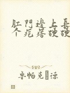 肛门边上长了一个疙瘩硬硬的疼