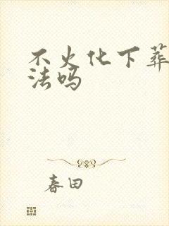 不火化下葬是违法吗