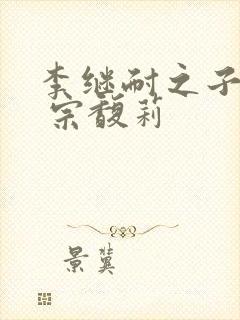 李继耐之子李磊 宗馥莉