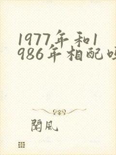 1977年和1986年相配吗