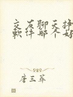 交友聊天挣钱的软件哪个好