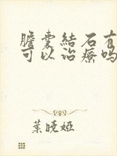 胆囊结石有药物可以治疗吗