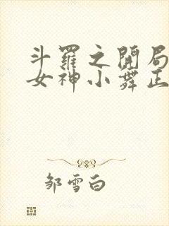 斗罗之开局签到女神小舞正版免费阅读