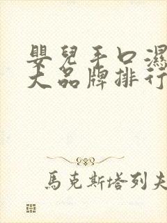 婴儿手口湿巾十大品牌排行榜