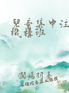 儿童集中注意力机构班