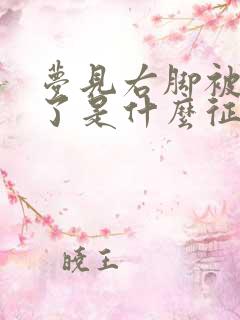 梦见右脚被蛇咬了是什么征兆