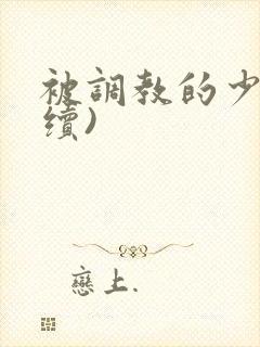 被调教的少妇(续)