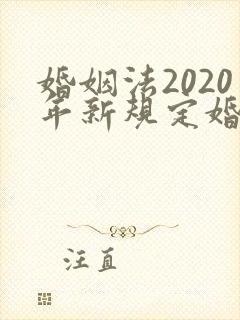 婚姻法2020年新规定婚内出轨财产怎么分