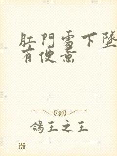 肛门处下坠感总有便意