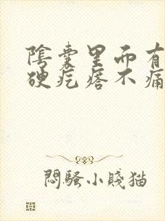 阴囊里面有个小硬疙瘩不痛不痒