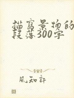 描写景物的优美段落300字