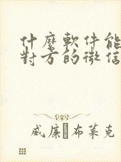 什么软件能同步对方的微信聊天记录