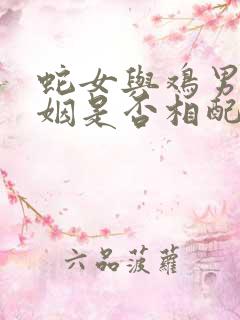 蛇女与鸡男的婚姻是否相配