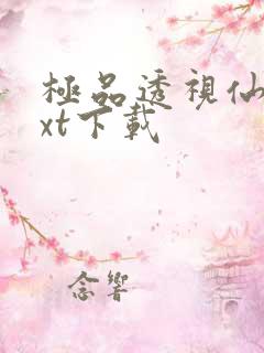 极品透视仙医txt下载