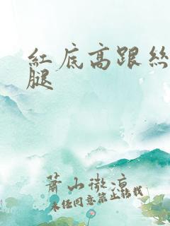 红底高跟丝袜美腿