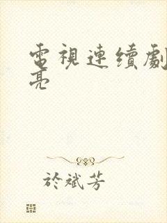 电视连续剧爱闪亮