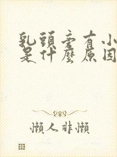 乳头旁有小疙瘩是什么原因