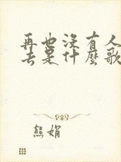 再也没有人可以去是什么歌