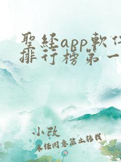 圣经app软件排行榜第一名