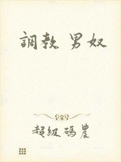 调教 男奴
