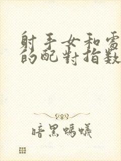 射手女和处女男的配对指数是多少