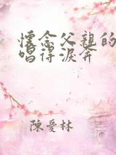 怀念父亲的歌曲唱得泪奔