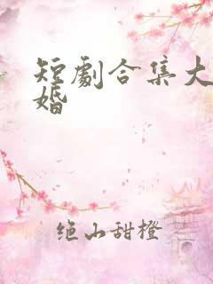 短剧合集大男当婚