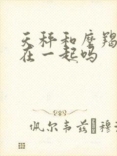 天秤和摩羯适合在一起吗