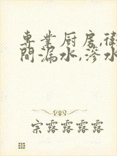 专业厨房,卫生间漏水,渗水一次性修复