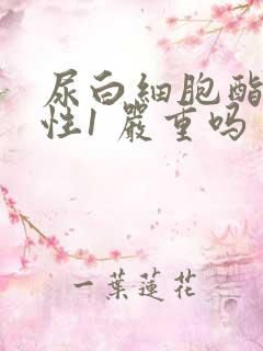 尿白细胞酯酶阳性1 严重吗