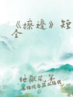 《擦边》短剧大全