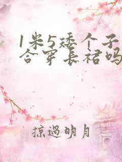 1米5矮个子适合穿长裙吗