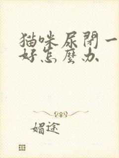 猫咪尿闭一直不好怎么办