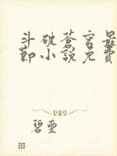 斗破苍穹最新章节小说免费阅读