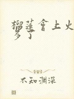 榴莲会上火吗吃多了