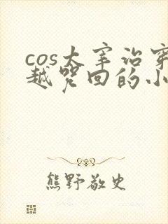 cos太宰治穿越咒回的小说