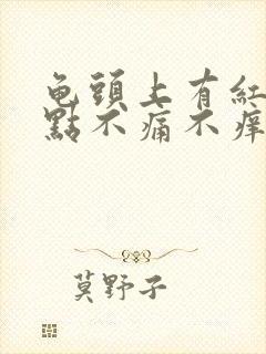 龟头上有红斑红点不痛不痒是怎么回事