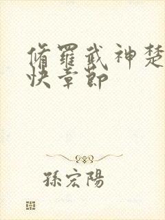 修罗武神楚枫更快章节