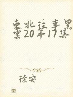 东北往事黑道风云20年17集