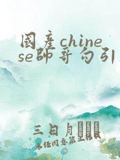 国产chinese帅哥勾引男同性恋guy