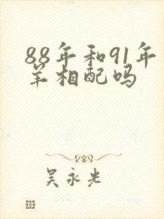 88年和91年羊相配吗
