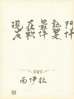 现在最热门的交友软件是什么