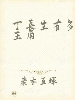 丁长生有多少女主角