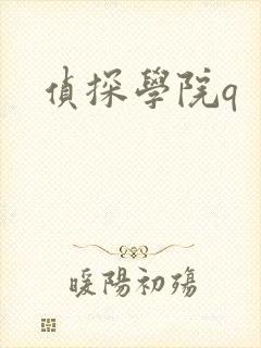侦探学院q