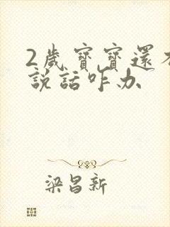 2岁宝宝还不会说话咋办