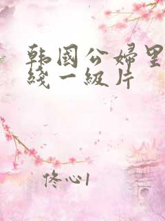 韩国公妇里乱在线一级片