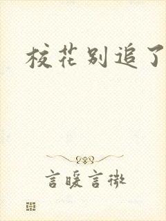 校花别追了小说